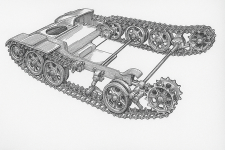 Ходовая часть МТЛБ