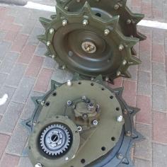 34036-2607010/11 Передача бортовая с колесом в сборе